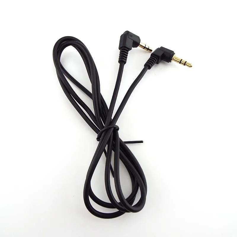 1 шт. Удлинительный кабель 0,5 м/1 м 3,5 мм между штекерами под углом 90 градусов для автомобильного динамика AUX Стерео аудио удлинительный провод