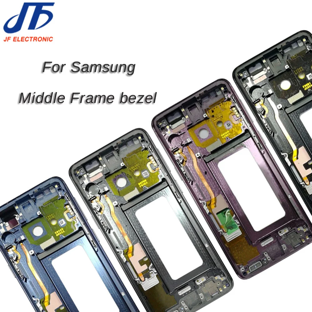 10 шт./лот Для Samsung Galaxy S9 + Plus G960f G965F Корпус ЖК-дисплея Средняя Рамка Средняя Рамка Рамка Шасси