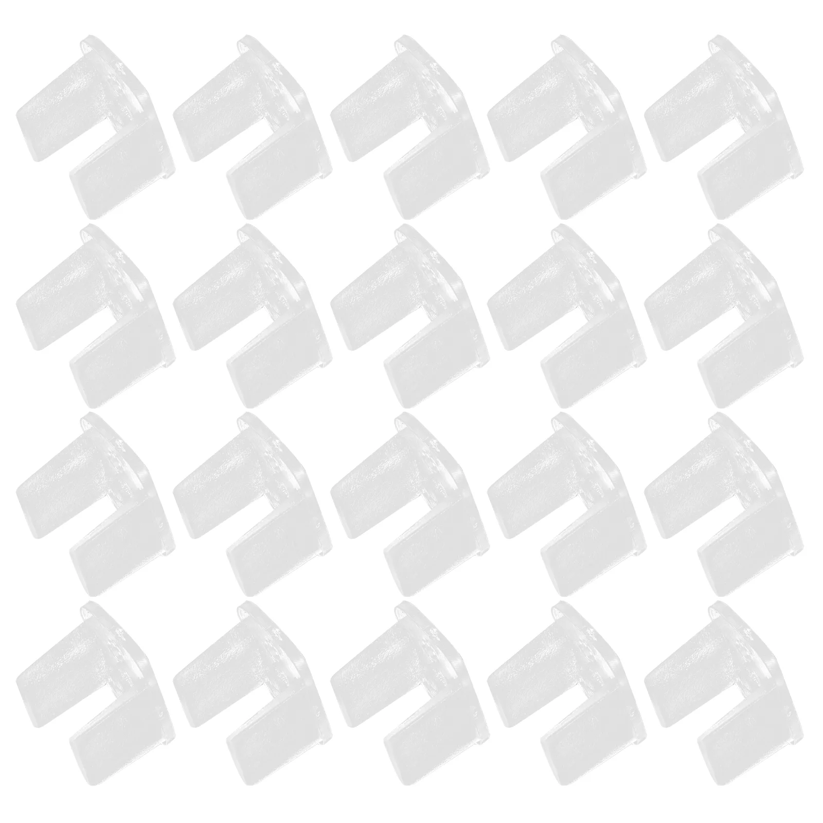 100 шт Подставка для держателя карты Неоновая Фиксирующая пряжка Пластиковый световой зажим Светодиодные зажимы Подставка для стриптиза Фонари Бары