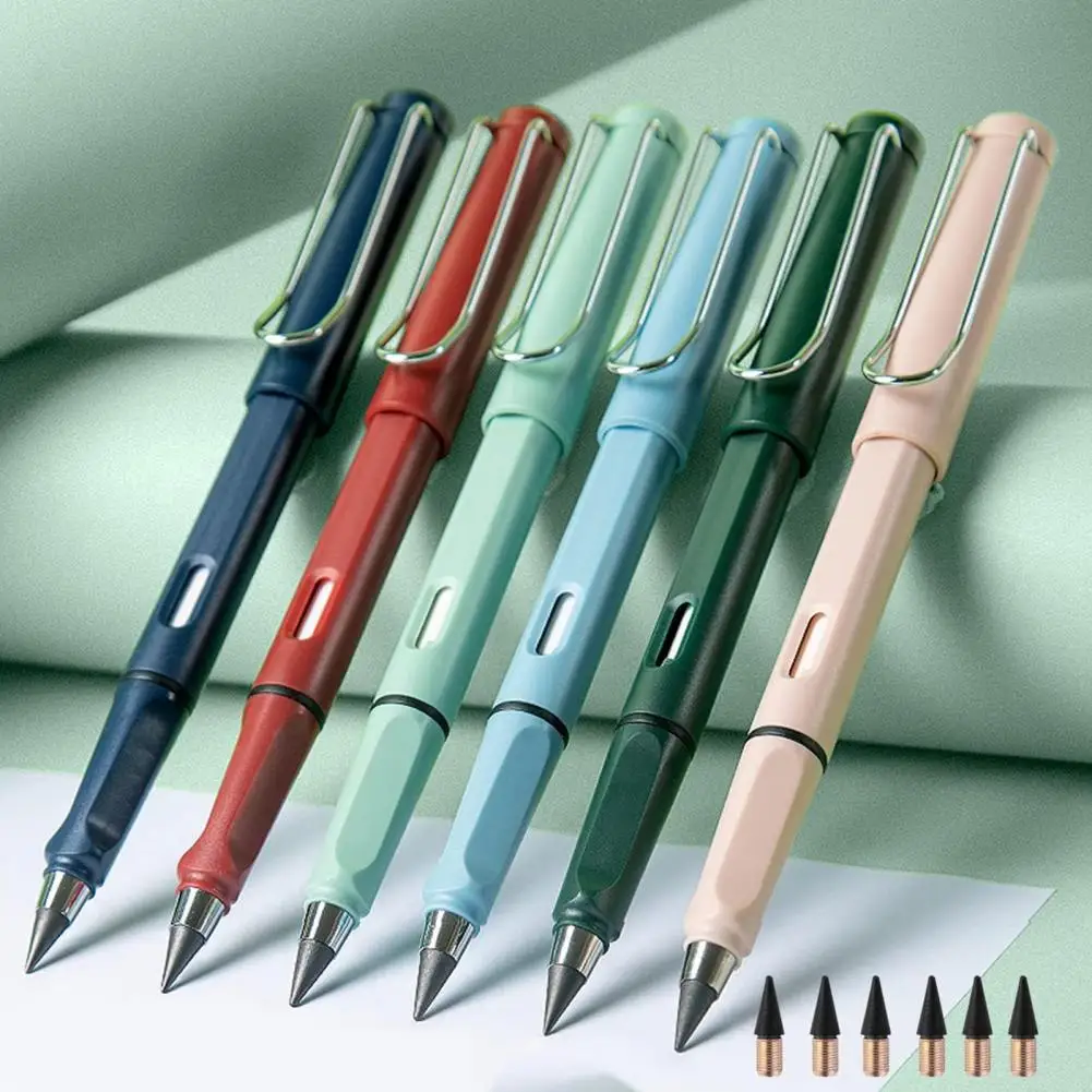 6шт карандашей Forever, Универсальные инструменты для письма, экономящие время, водонепроницаемые, для рисования эскизов, материал для карандашей escolar