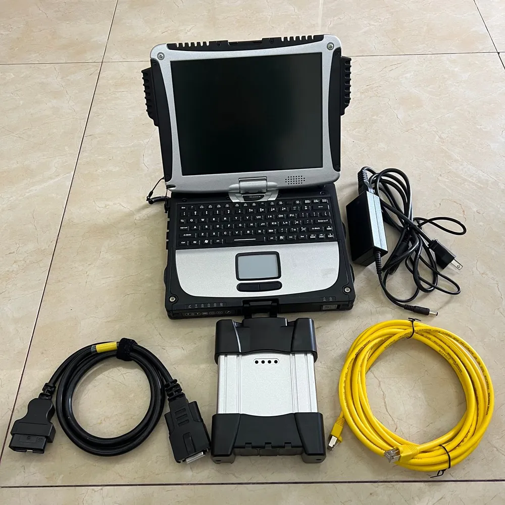 ICOM NEXT Для BMW Для Mini Cooper Диагностический Инструмент Новейшее Программное обеспечение v2023.06 SSD D4.41 в ноутбуке CF-19 Полный Набор Инструментов Для ремонта