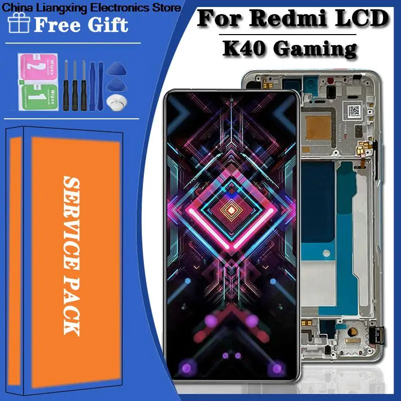 Montagem De Digitador De Tela De Toque LCD, Original Para Edição De Jogos Xiaomi Redmi K40, M2012K10C