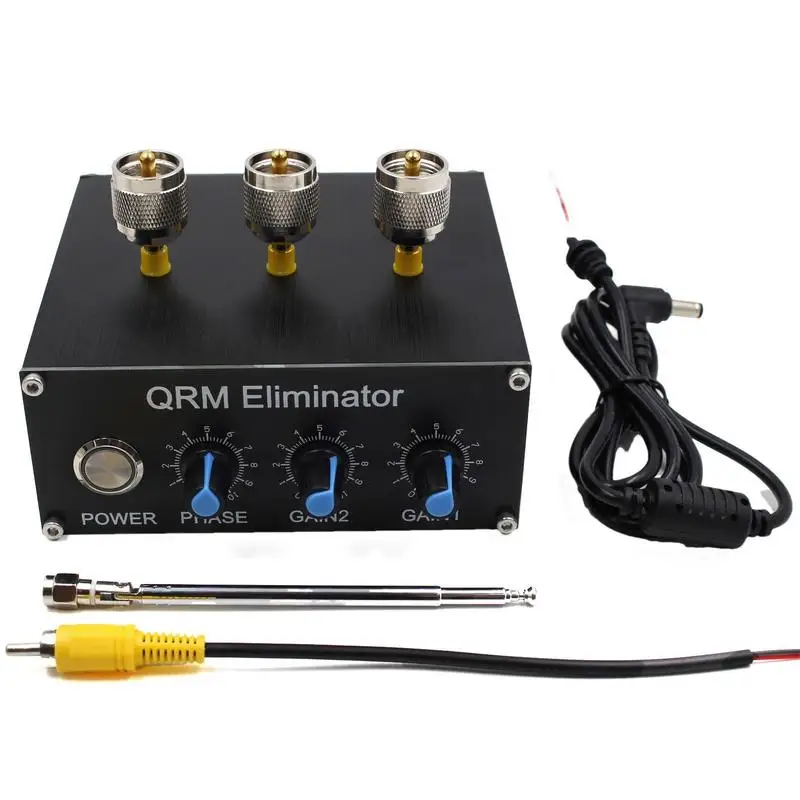 QRM-Элиминатор X-Фазный QRM-Гаситель сигнала В диапазонах частот 1 МГц-30 МГц Встроенный PTT-регулятор Регулируемый Элиминатор Сигнала С циферблатом &