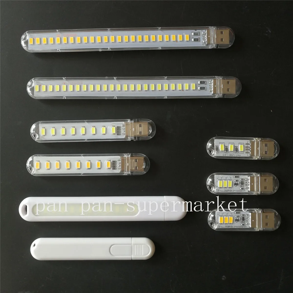 USB Светодиодные Книжные фонари 3 8 12 24 светодиода SMD 5630 5730 Светодиодная лампа 5 В Потребляемая мощность Белый 5000-6500 К Теплый белый 3000-3500 К USB ночник