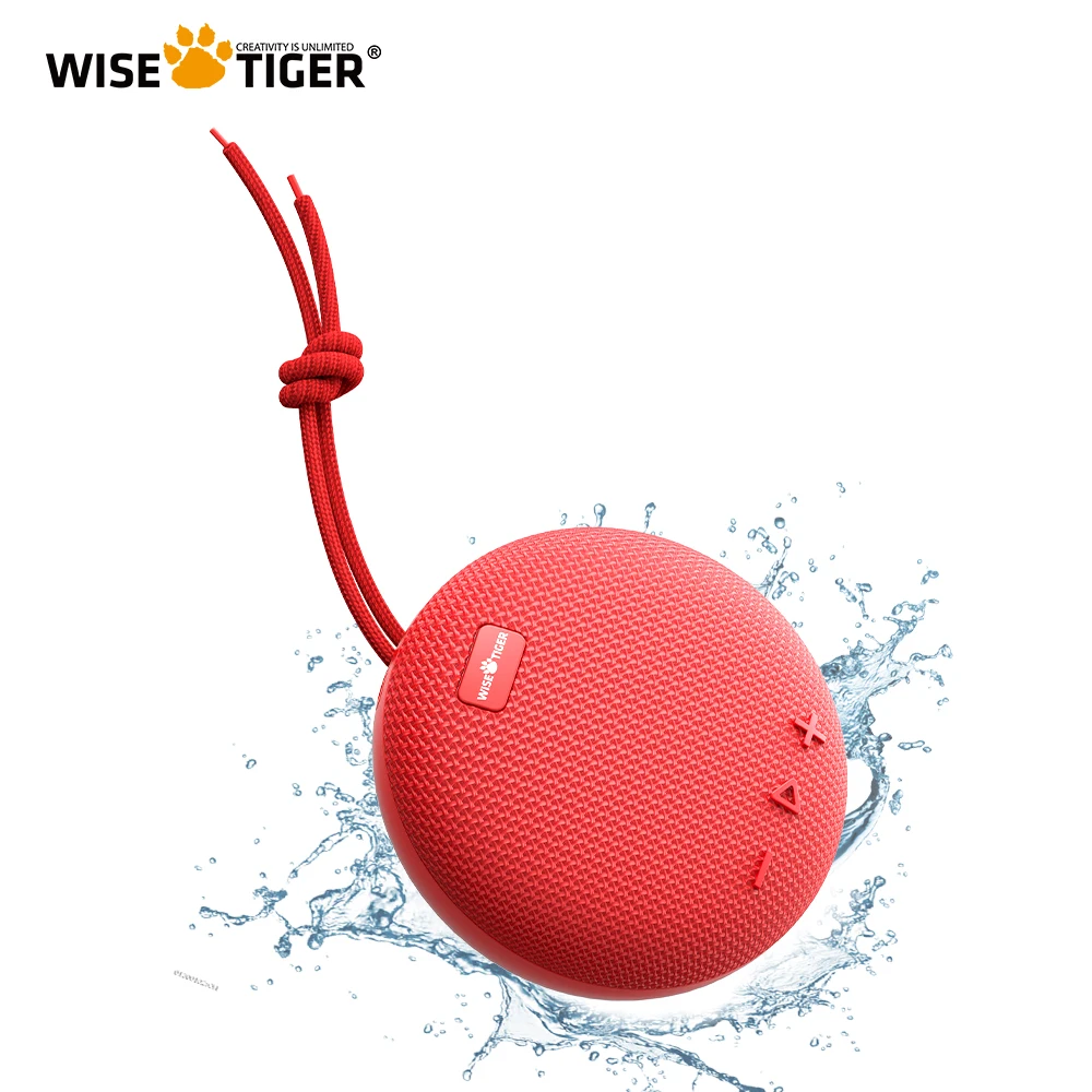 WISETIGER Мини Открытый Bluetooth Динамик Портативный Спортивный Звуковой Ящик IPX7 Водонепроницаемый Беспроводной Стерео Усилитель Басов Мини BT5.0 Динамик