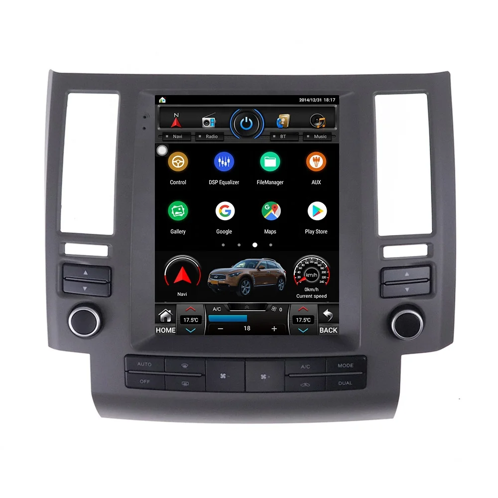 ZWNAV Радио 2 Din Стерео Экранный Рекордер Android 11 Для Infiniti FX35 FX45 FX25 FX37 2003-2006 GPS-Плеер Аудио Головное Устройство