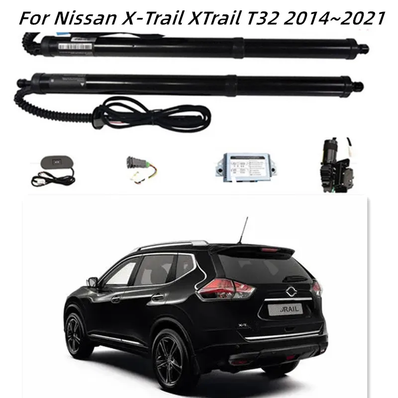 Автомобильный Силовой Подъемник Багажника Электрический Люк Задняя Дверь Стойка Задних Ворот Автоматический Привод Задней Двери Для Nissan X-Trail XTrail T32 2014 ~ 2021