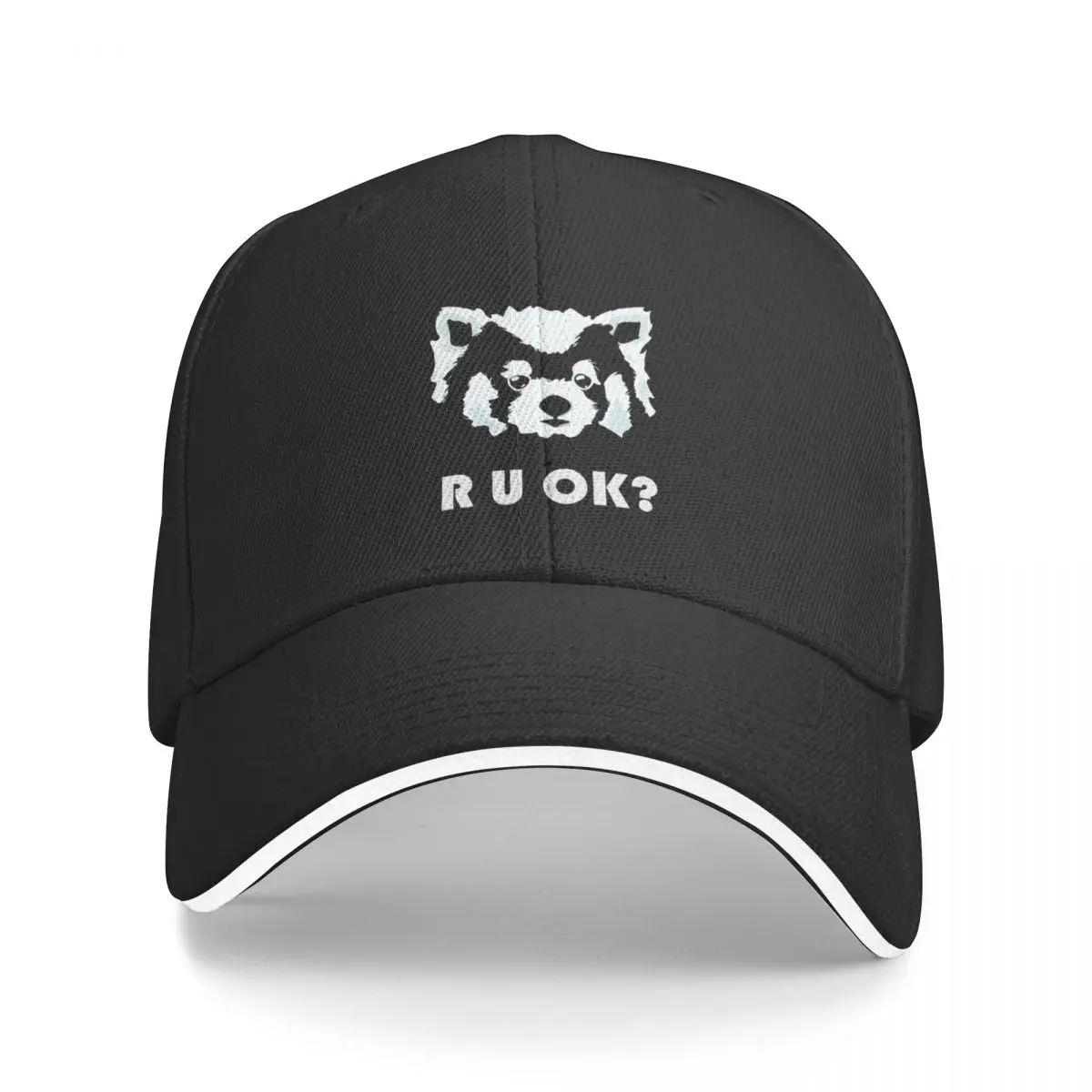 Бейсболка R U OK red panda, бейсболка роскошного бренда, женская шляпа, мужская кепка