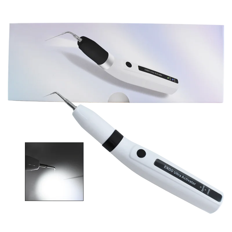Беспроводное светодиодное стоматологическое Эндо-Ультраактиваторное эндодонтическое оборудование с наконечниками 6шт, наконечник для ирригатора корневых каналов