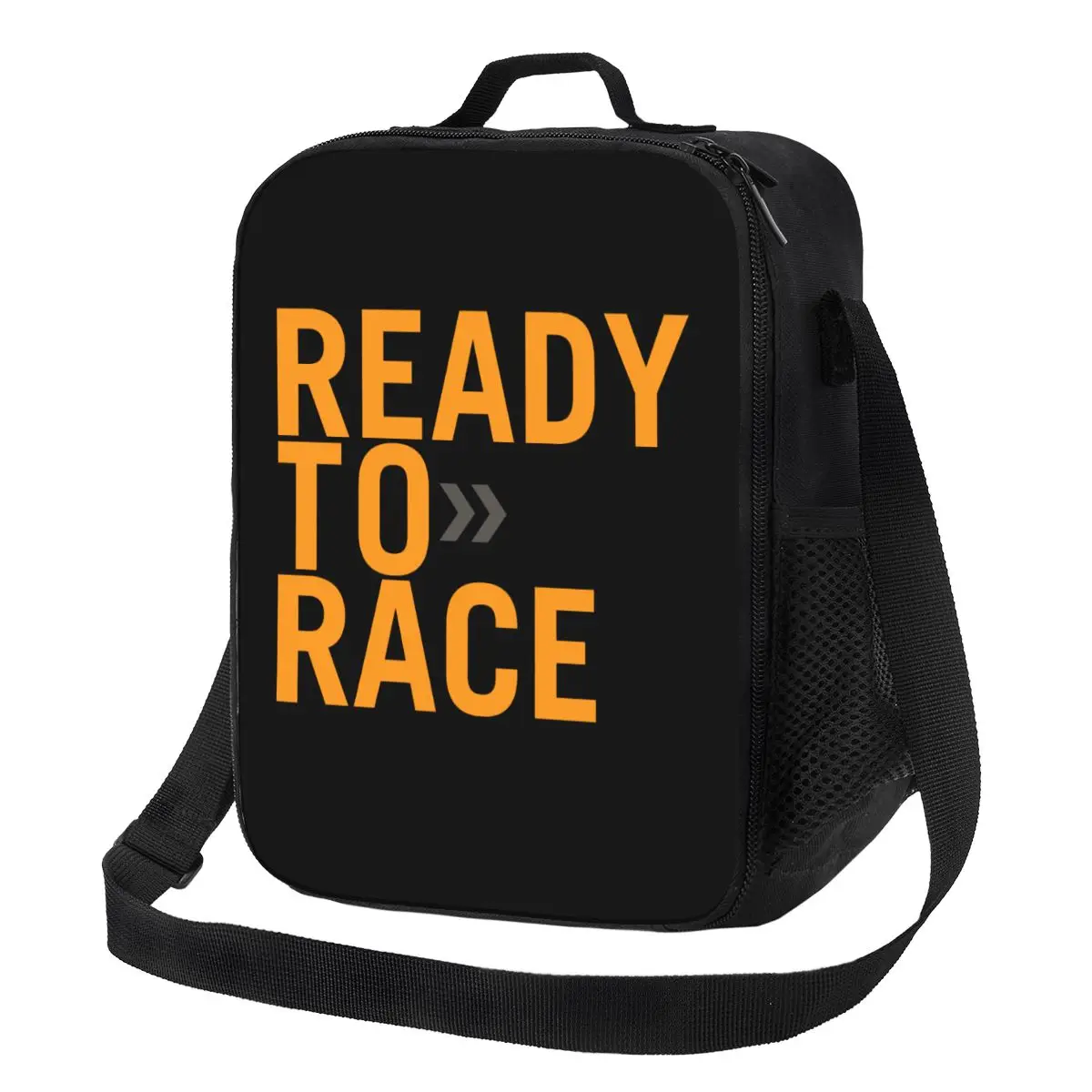 Готовая к гонке Изолированная сумка для ланча для школы, офиса, мотогонщика, гоночного спорта, Герметичный термоохладитель, коробка для Бенто для женщин и детей