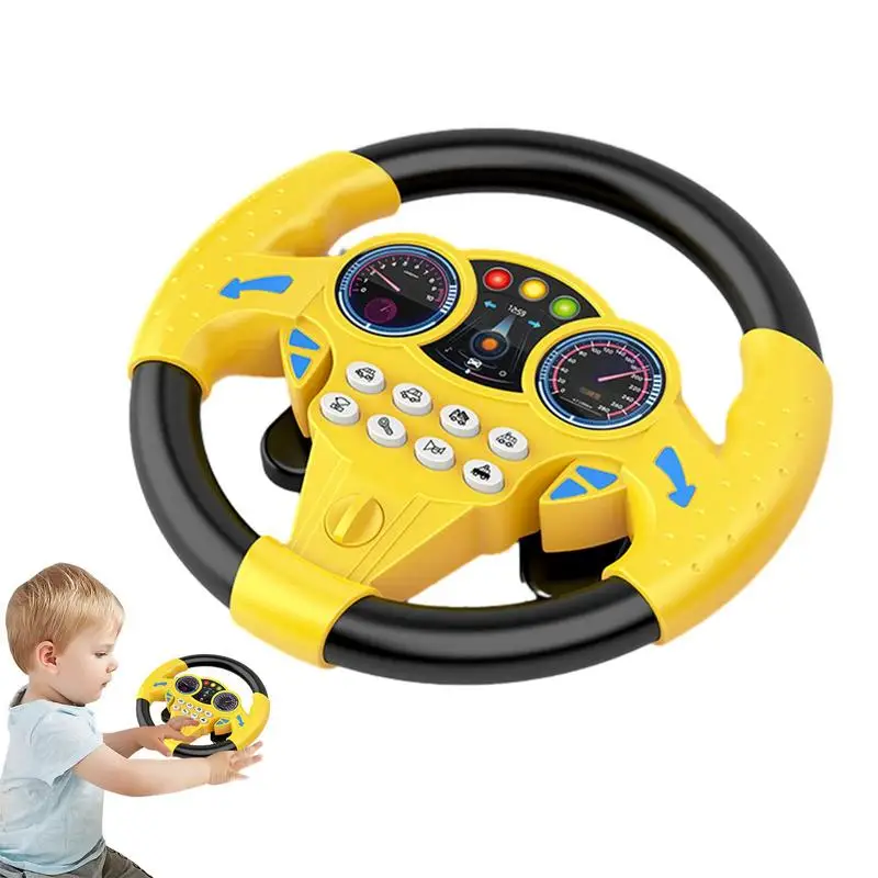 Детская игрушка-руль для автомобиля, креативное автокресло, игрушка на руль, детские развивающие игрушки для детей, мальчиков и