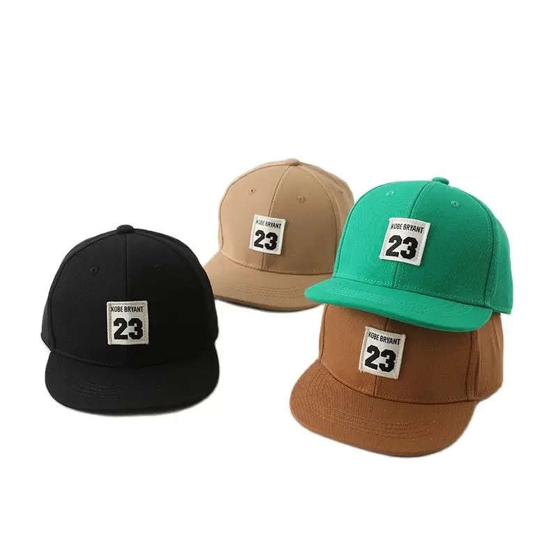 Детские бейсболки Doitbest, Модная хлопковая кепка в стиле хип-хоп с плоскими полями для мальчиков и девочек, летние шляпы с регулируемой застежкой-кепкой для малышей