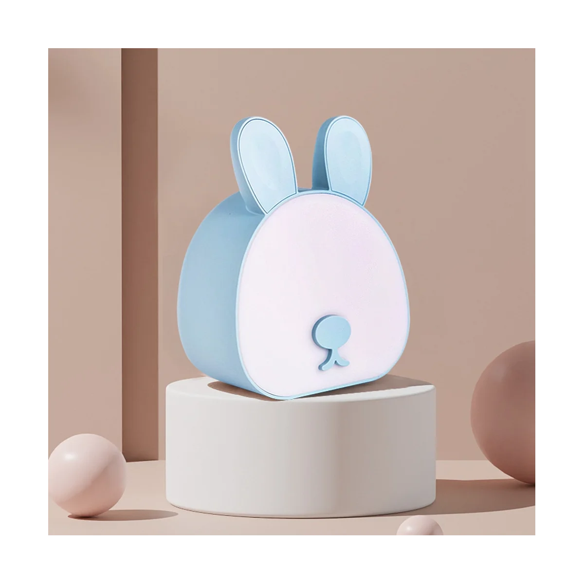 Детский ночник, Милый кролик, Ночная лампа для декоративных светильников, Прикроватная лампа-Синий