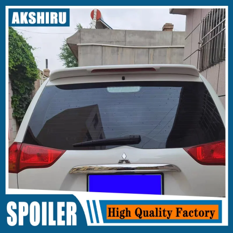 Для Mitsubishi pajero Sport спойлер 2008-2014 Высокое качество ABS Материал заднего крыла автомобиля Цвет грунтовки Задний спойлер