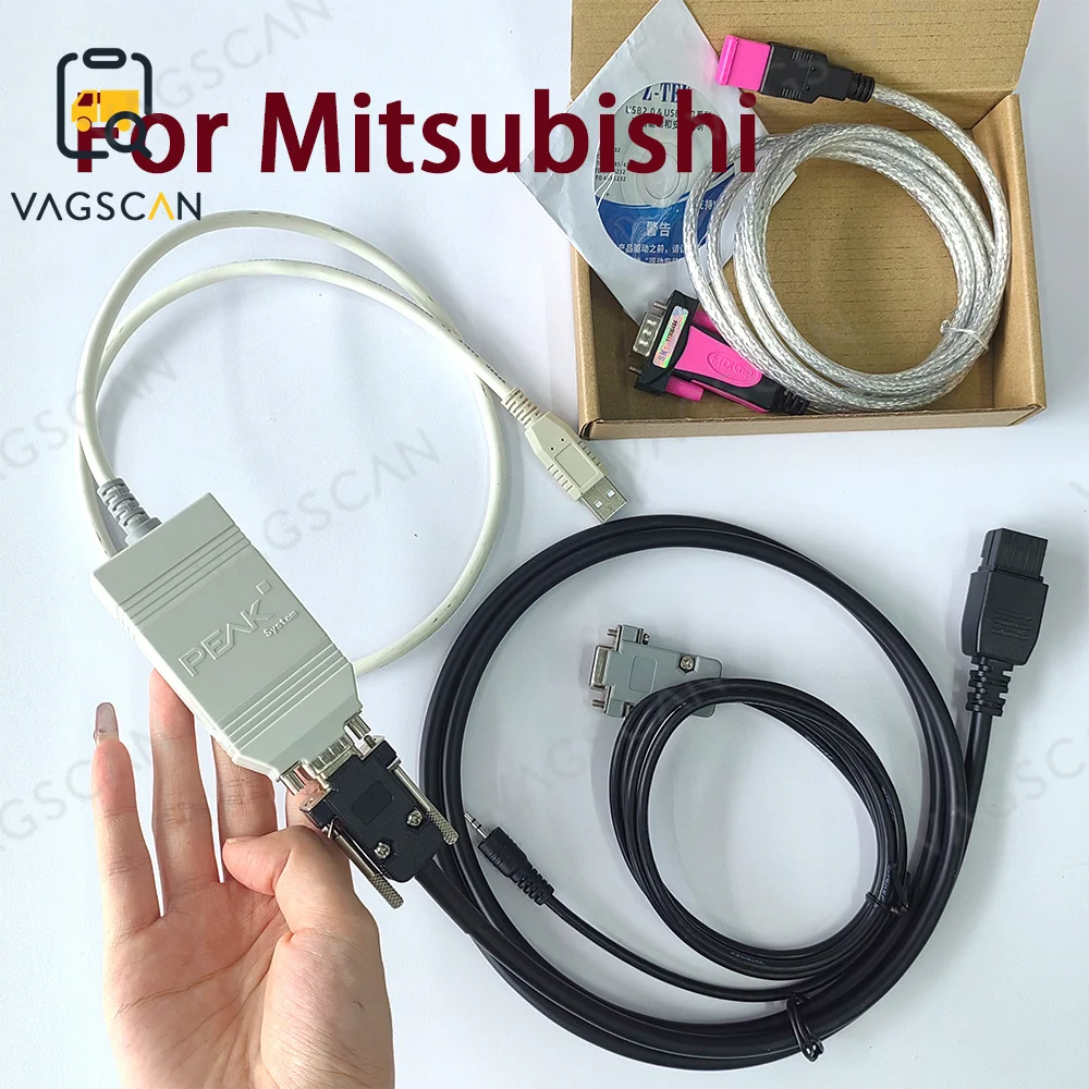 Для Pcan Usb Peak Mitsubishi Для Mitsubishi Для автомобильного сканера IPEH-002021 002022 инструмент для диагностики всей системы