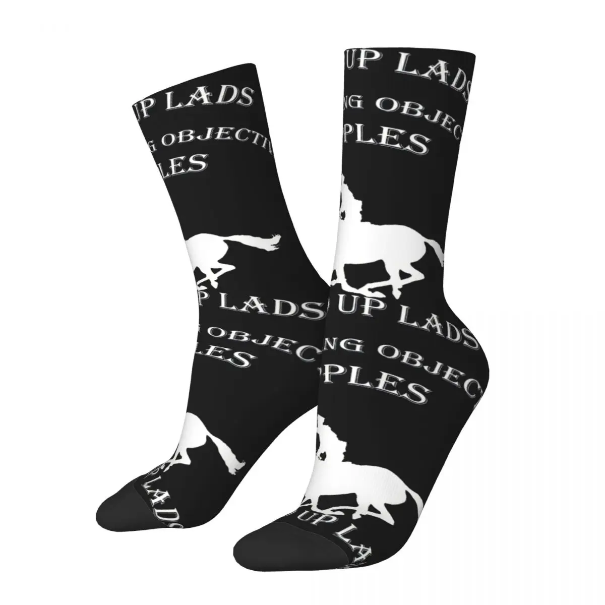 Забавный, сумасшедший дизайн носков с компрессионным вариантом для мужчин в стиле хип-хоп, винтажная игра Battlefield FPS, бесшовные носки для мальчиков с принтом 