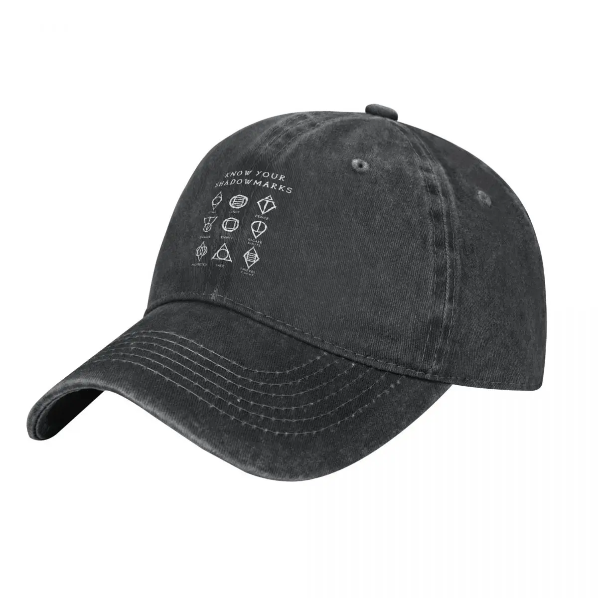 Застиранная мужская бейсболка Know Your Shadowmarks кепки Trucker Snapback, папина шляпа, шляпы для гольфа The Elder Scrolls V Skyrim