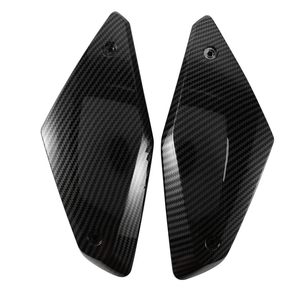 Защитная крышка боковой панели рамы бака мотоцикла для Honda CB650R CBR650R CBR 650R 2019 2020 2021 (карбон)