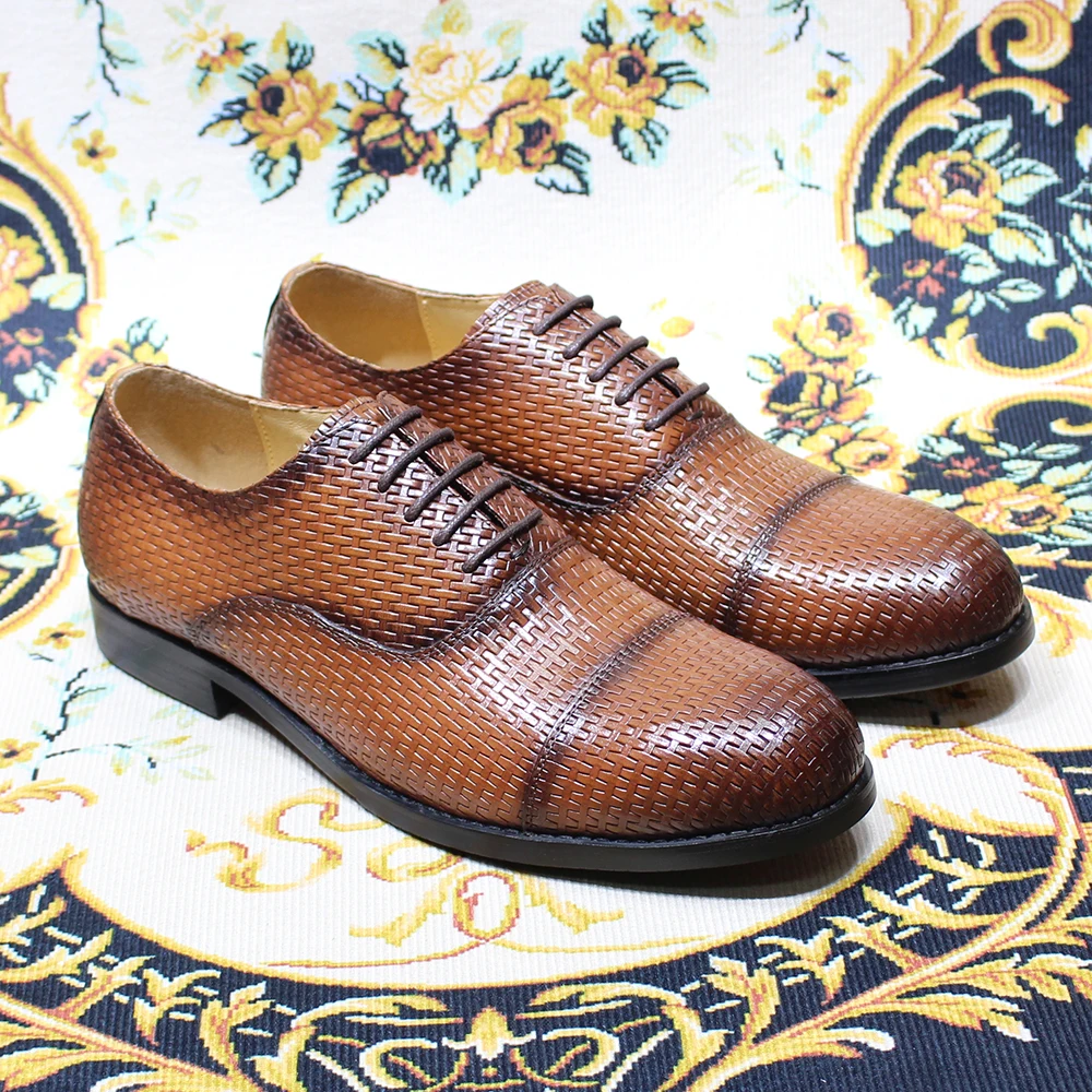 Классические мужские официальные туфли-оксфорды из натуральной кожи на шнуровке с острым носком, удобные офисные свадебные модельные туфли для мужчин