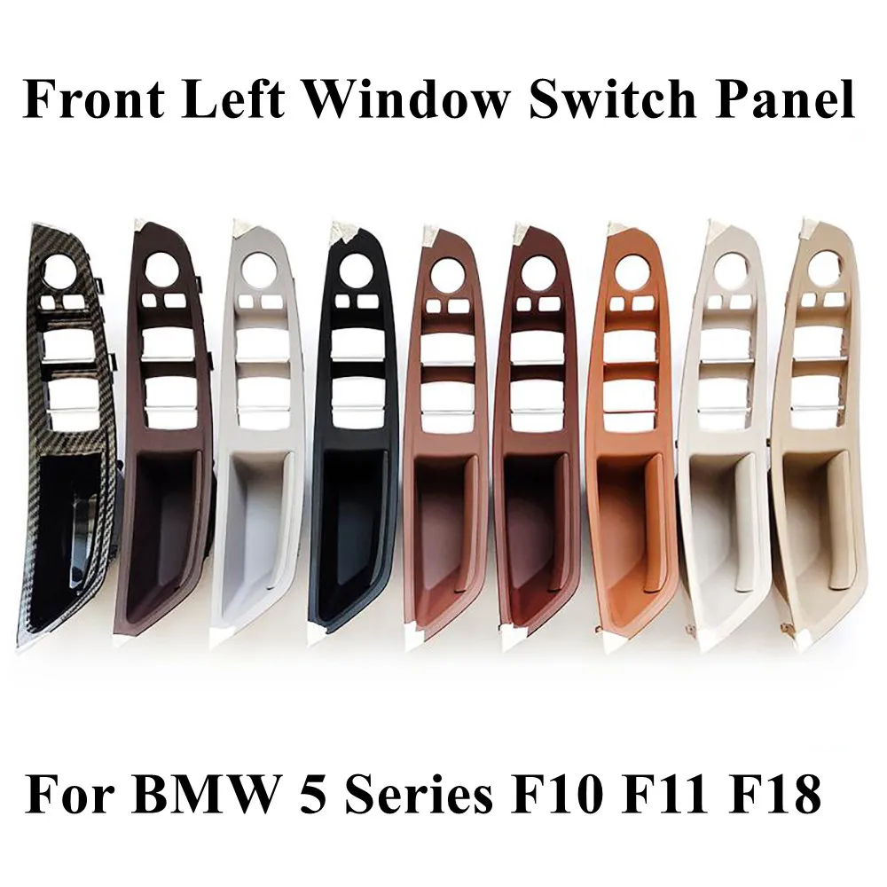Коробка для хранения рамки кнопочного переключателя левого привода передней двери LHD для BMW 5 Серии F10 F11 F18 520 523