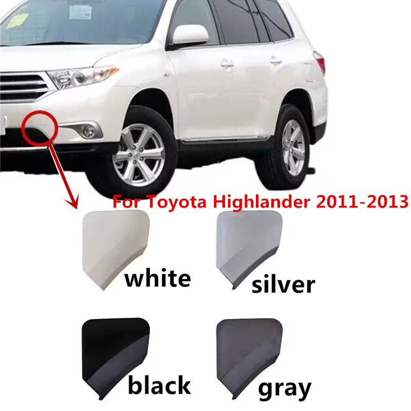 Крышка Буксировочного крючка переднего левого правого бампера для Toyota Highlander 2011 2012 2013