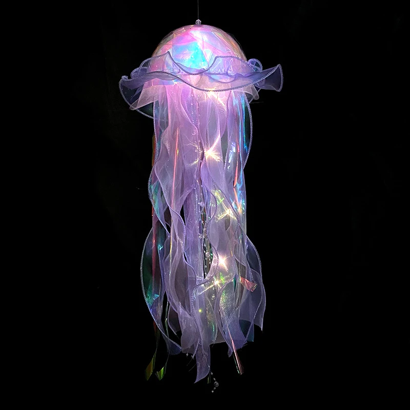 Лампа в виде медузы, Переносная лампа в виде цветка, Лампа для украшения атмосферы в комнате девушки, Ночник в спальне, Украшение дома