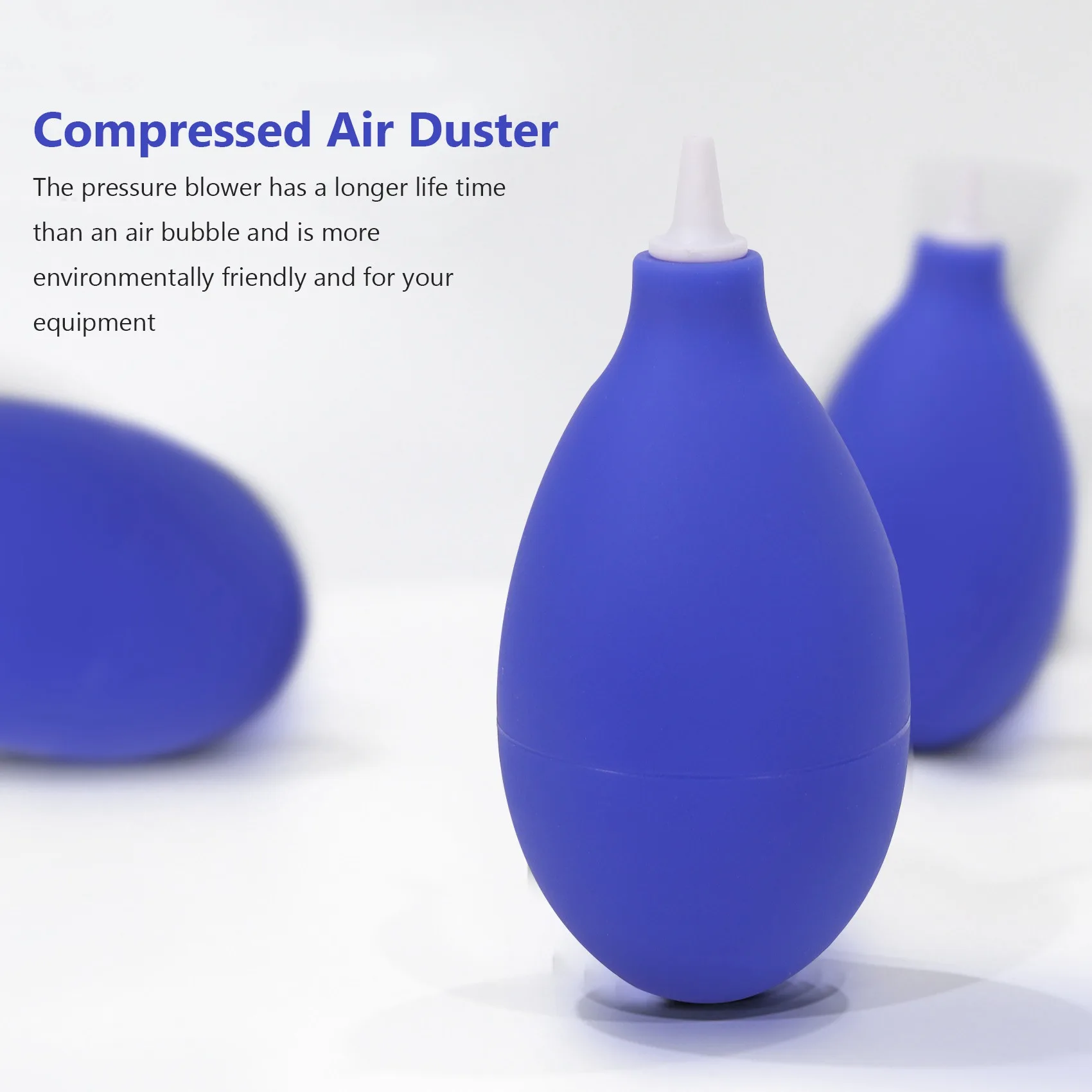 Мини-пыльник для воздуходувки со сверхточным воздушным компрессором Цвет синий