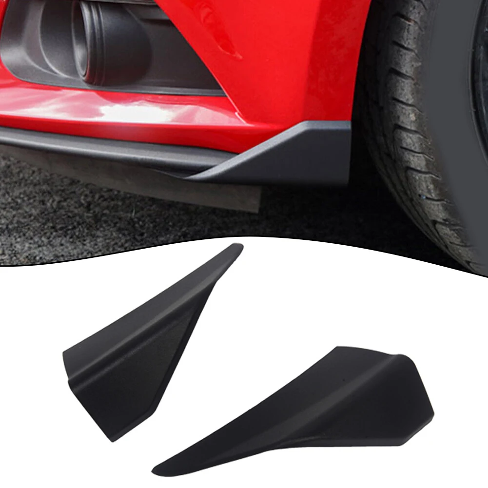 Накладка на передний бампер автомобиля, диффузор для губ, спойлер для подбородка, защитные накладки на крылышки для Ford Mustang 2015-2017, Аксессуары для модификации