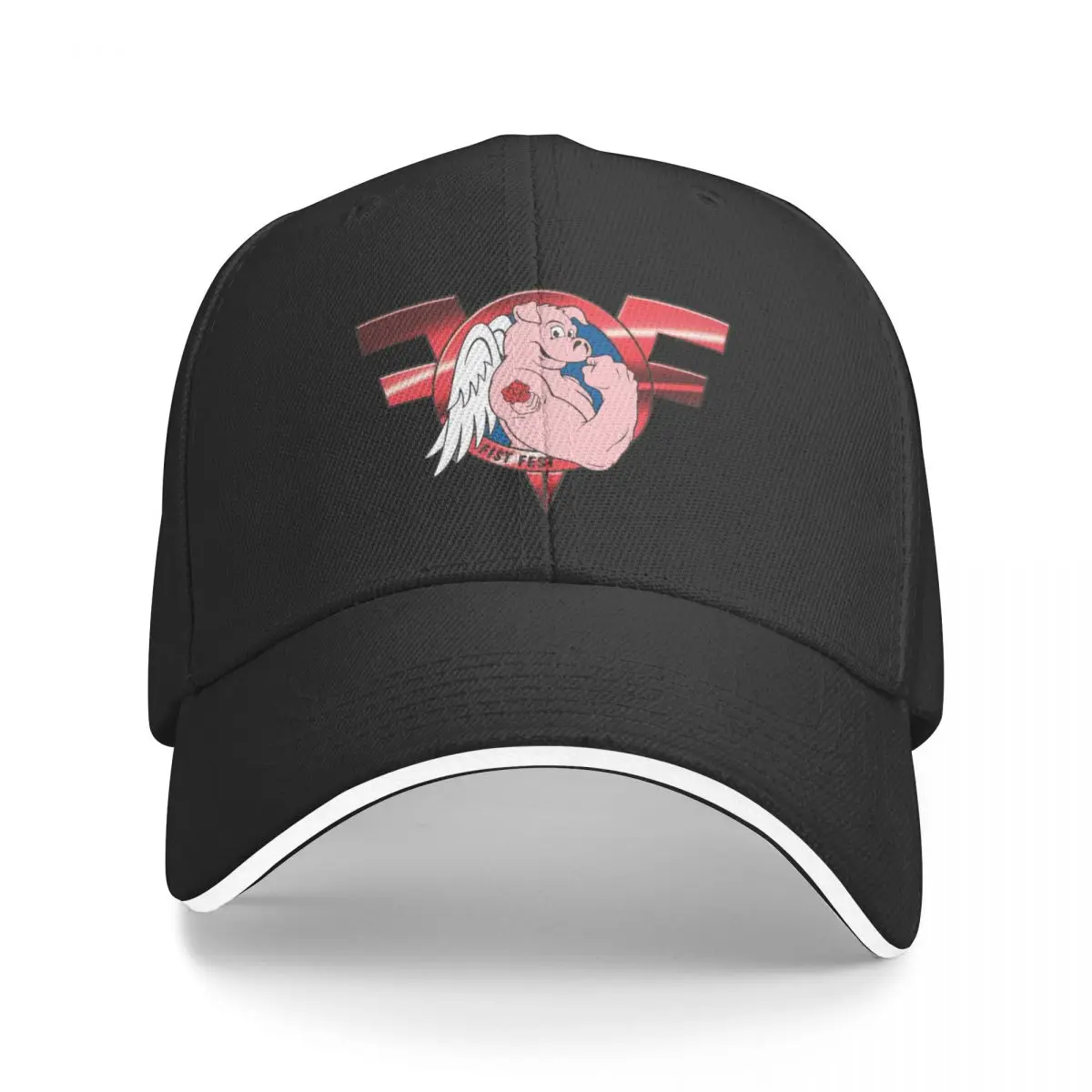 Новая прозрачная бейсболка с логотипом Fist Fest Wings, рыболовные кепки, солнцезащитные кепки, женские мужские