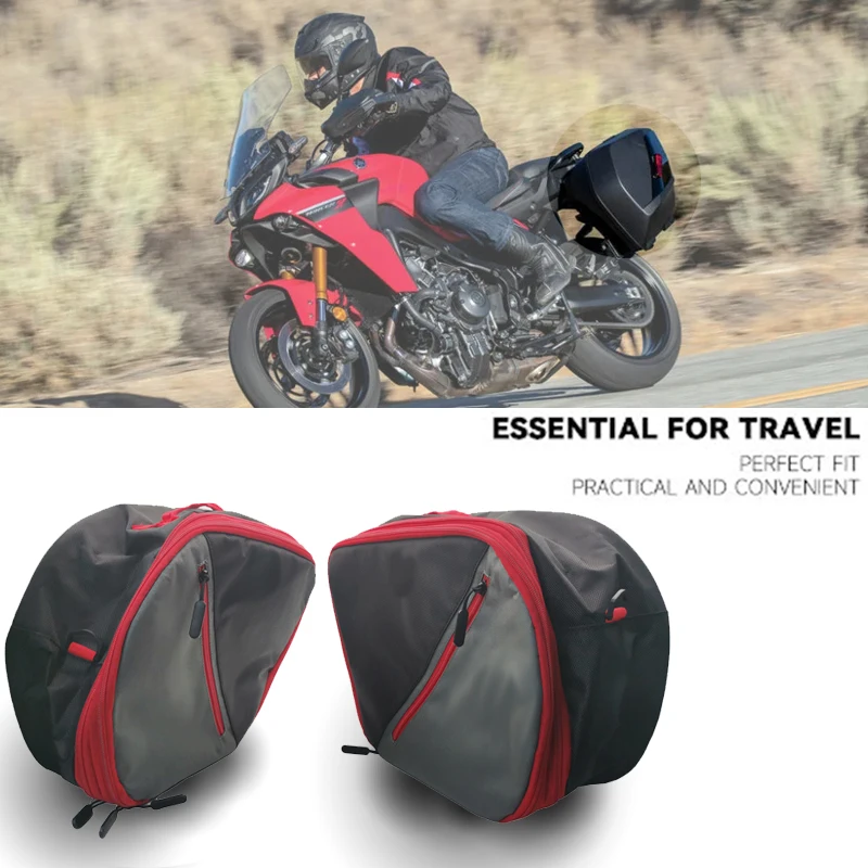 Новые Мотоциклетные запчасти для внутреннего бокового ящика для хранения багажа, сумки 2020 2021 для YAMAHA Tracer 9 Tracer9 GT