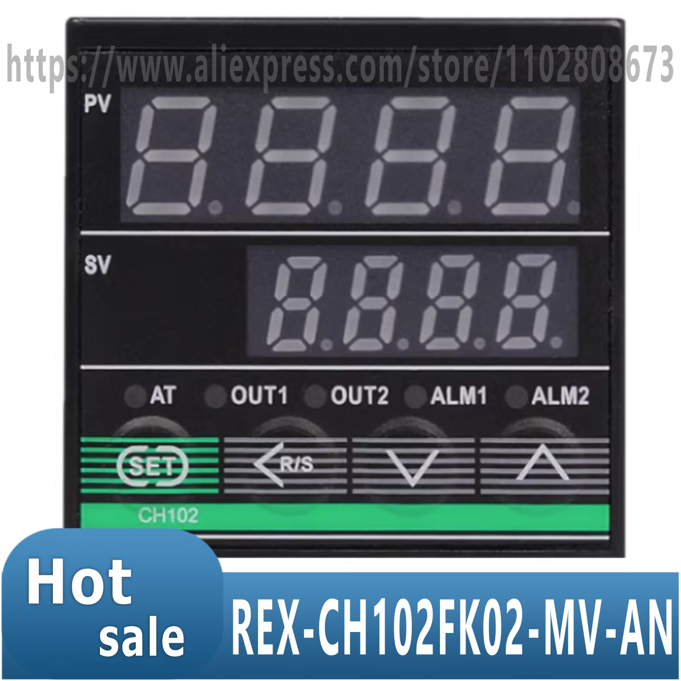 Новый оригинальный интеллектуальный регулятор температуры CH102 REX-CH102FK02-MV-AN CH102-M-AN V-AN