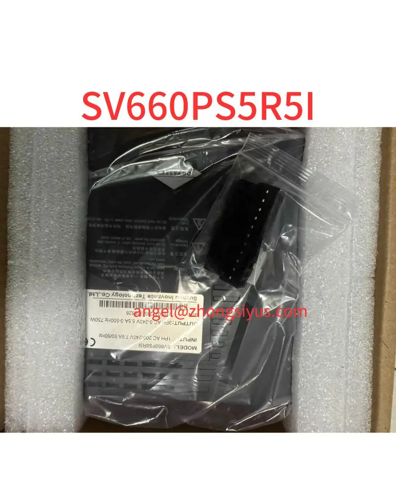 Новый сервопривод SV660PS5R5I 750 Вт