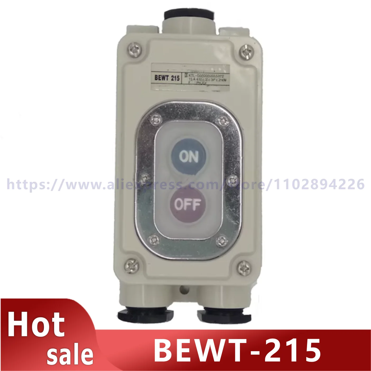 Оригинальный водонепроницаемый выключатель BEWT-215