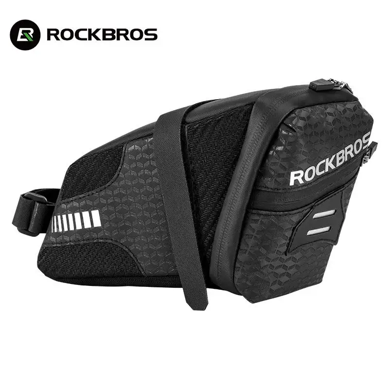 Официальная велосипедная сумка Rockbros для горного шоссе в задней части автомобиля, складная сумка для велосипедного снаряжения C29-BK
