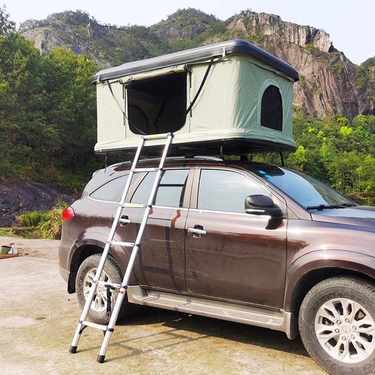 Палатка на крыше автомобиля с жестким корпусом, складная палатка для кемпинга, внедорожник с жестким корпусом, палатка на крыше