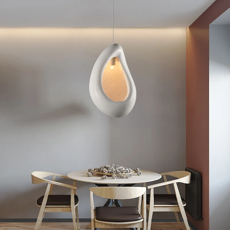 Подвесной светильник ручной работы в японском стиле, Дизайнерский домашний декор, Подвесные люстры, освещение столовой, ресторан, подвесной светильник