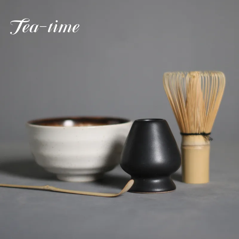 Подставка Baibon в японском стиле, бамбуковый чайный набор Matcha, инструмент для приготовления чая Matcha, подставка для чайных палочек, чайный набор Song Dynasty