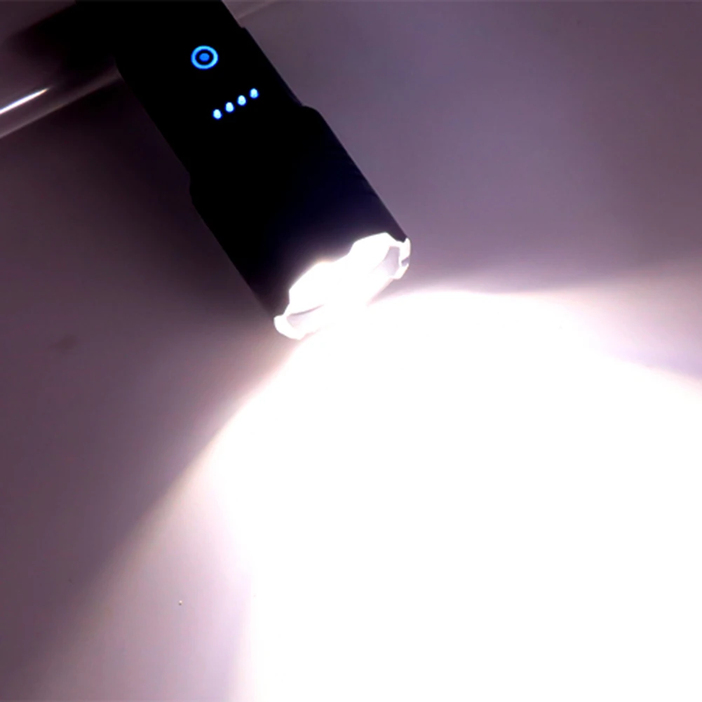 Портативный фонарик 1500LM / 1800LM XHP70 / XHP160 COB LED Фонарь IPX4 Водонепроницаемый USB Перезаряжаемый Наружное освещение