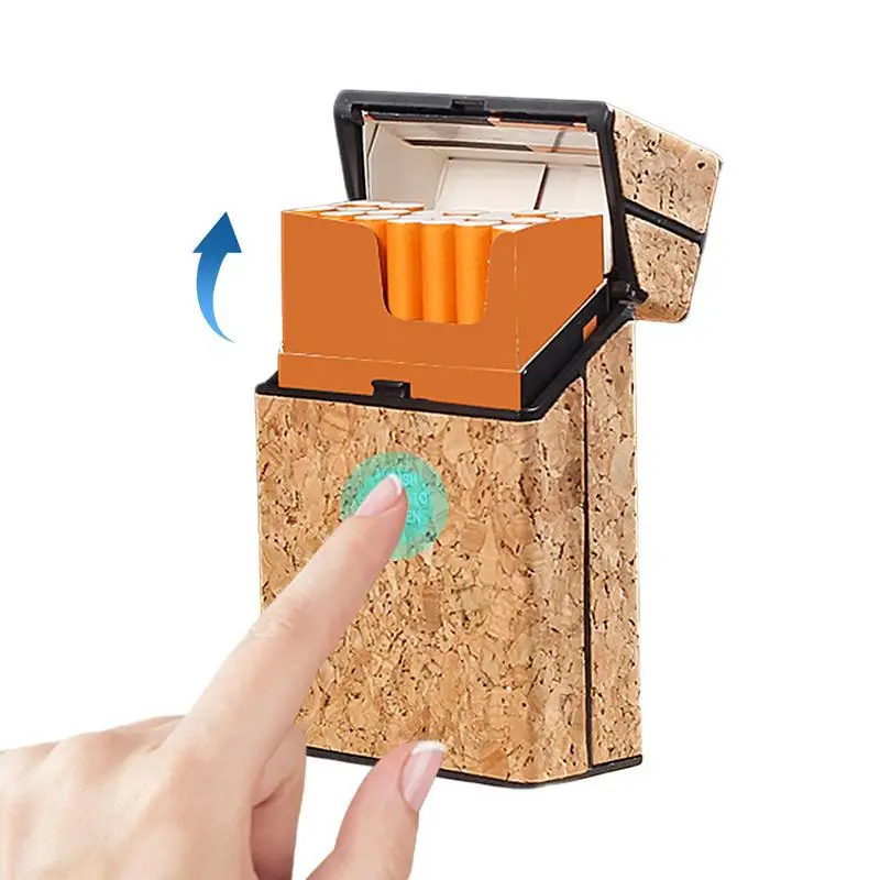 Портсигар Непромокаемый Влагостойкий мундштук для сигарет большой емкости Коробка для хранения Чехол для переноски с внутренней пряжкой