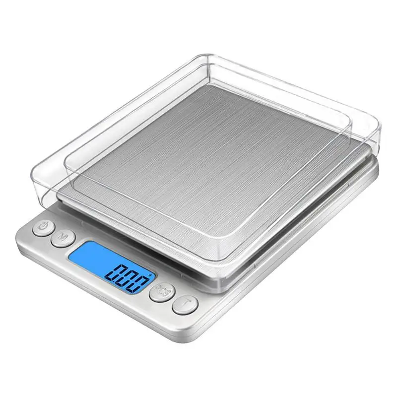 Прецизионные весы для пищевых продуктов, электронные цифровые весы из нержавеющей стали, 3 кг, пищевые весы с точностью 0,01 г, высокоточные ювелирные весы