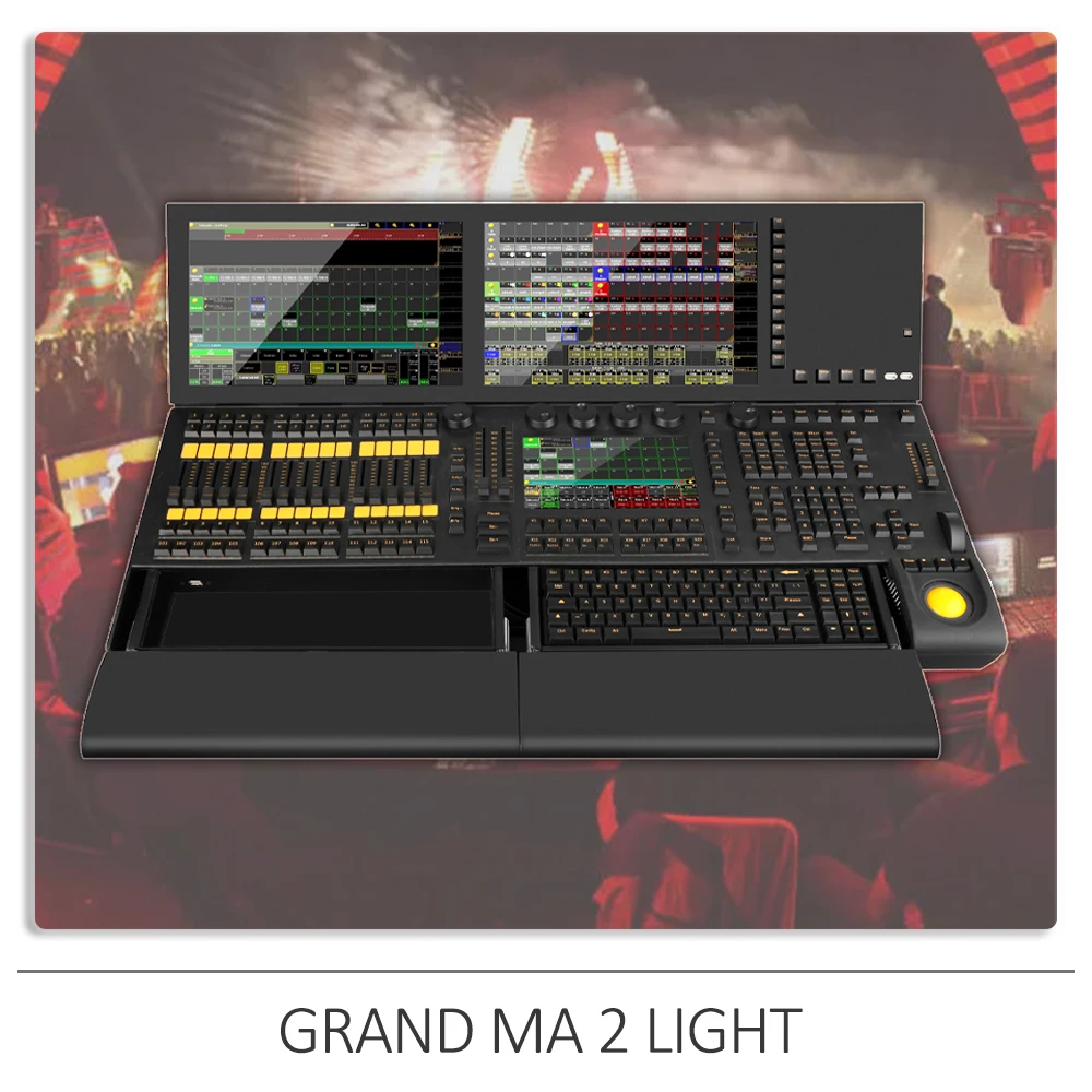 Профессиональная система LINUX Осветительная Консоль Для сцены DMX512 Command Wing Party DJ Оборудование с футляром для полета