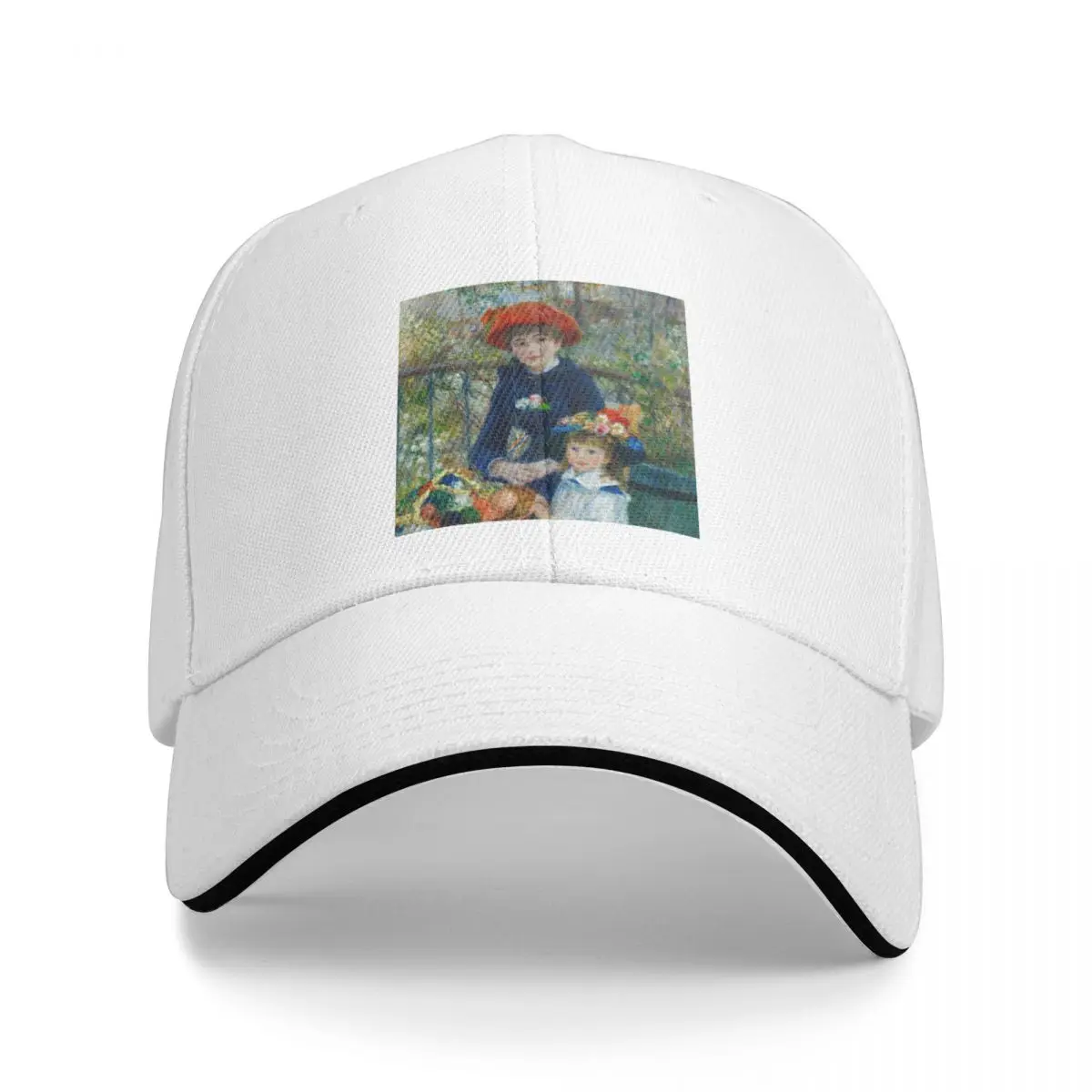 Пьер-Огюст Ренуар - бейсболка Two Sisters, шляпа с диким мячом, солнцезащитная кепка для детей, женские шляпы, мужские