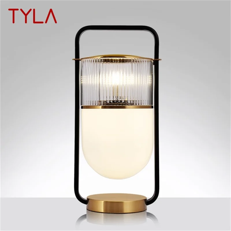 Современная роскошная настольная лампа TYLA Простой дизайн, настольная лампа, декоративная для дома, гостиной