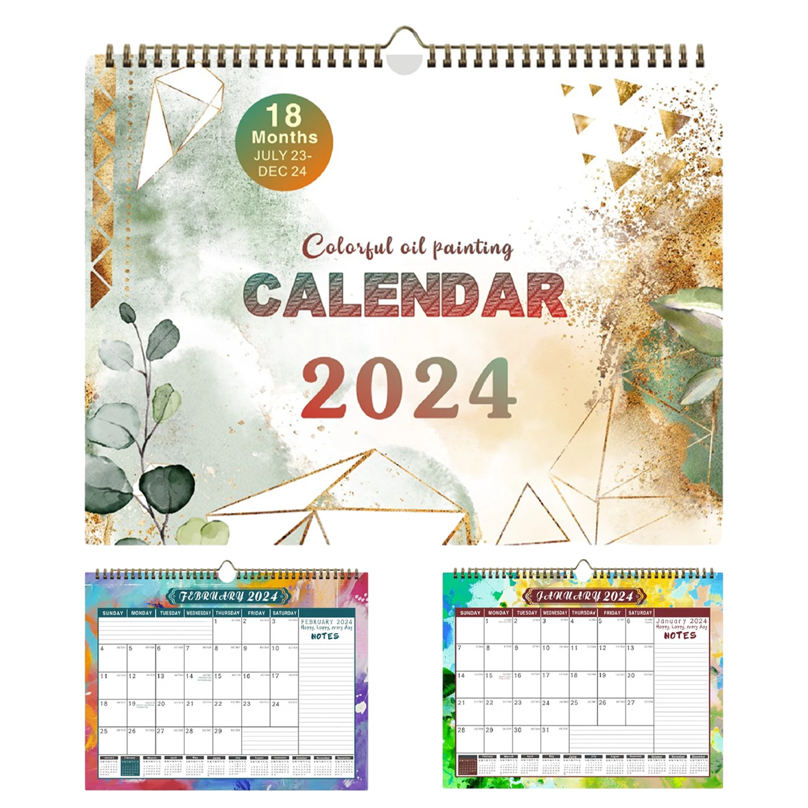 Списки дел Заметки Организация праздников Ежемесячная плотная бумага на 2023-2024 годы Постоянная памятка Планирование настенного календаря для офиса дома.