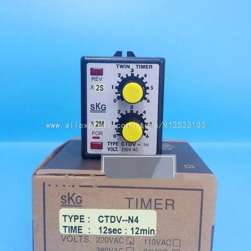 Таймер прямой и обратной синхронизации времени стиральной машины CTDV-N4, циклическое реле времени AC220V