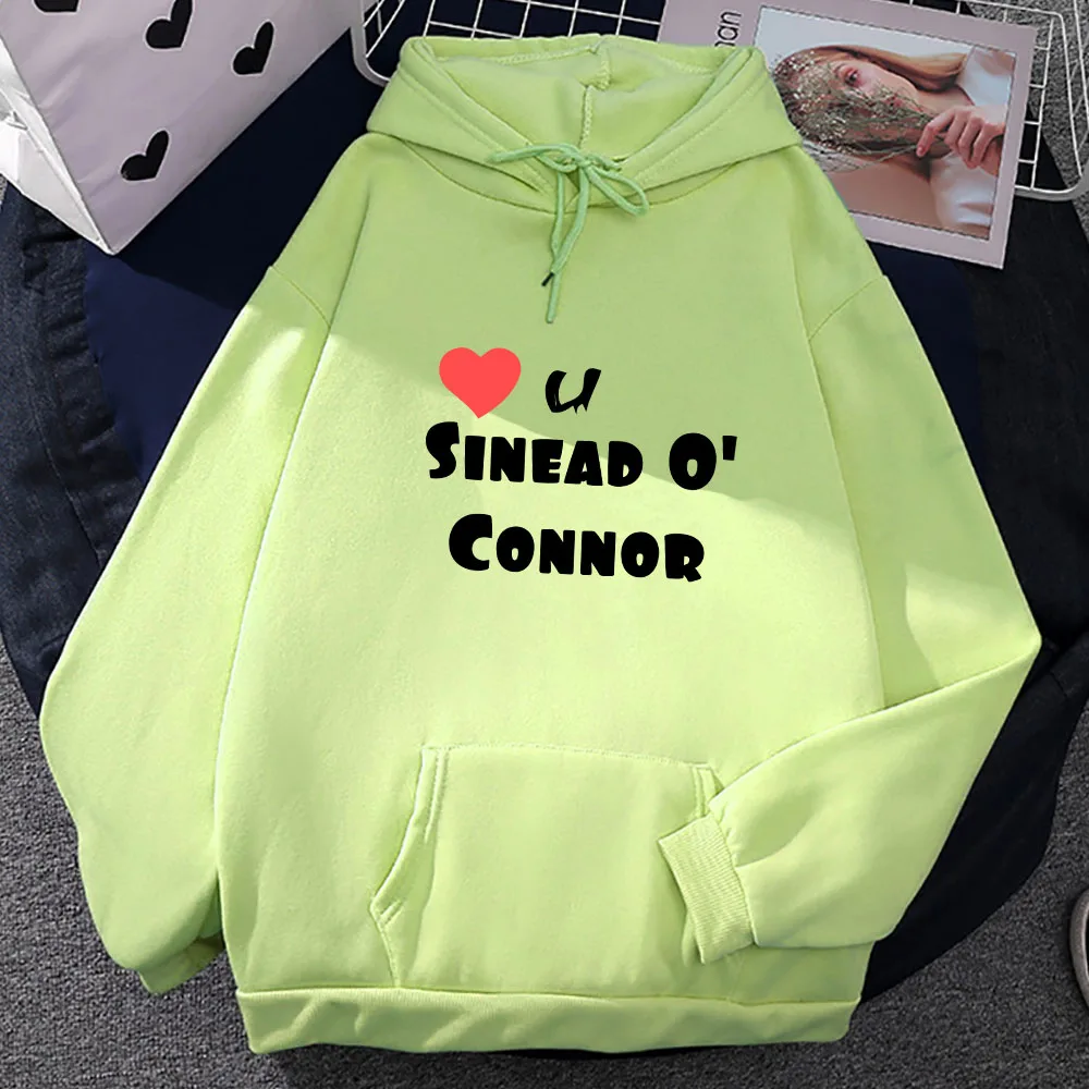 Толстовка с капюшоном Love U Sinead O'Connor с буквенным принтом Sense of Design, модные толстовки, женская / мужская одежда в стиле ретро, осенние повседневные пуловеры