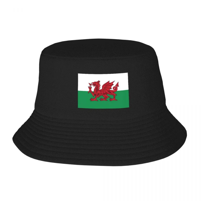 Шляпа рыбака с флагом Уэльса для взрослых, мужские и женские кепки, рыбацкая шляпа для девочек, шляпа для мальчиков