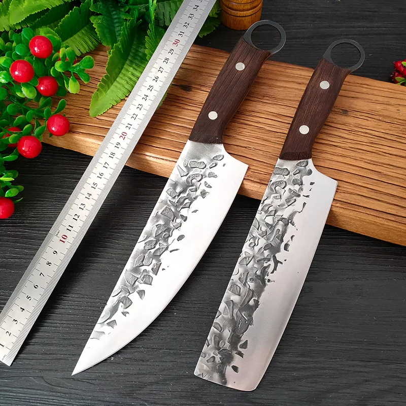 Японский кухонный нож с 8-дюймовым острым лезвием из нержавеющей стали, нож для нарезки шеф-повара, кухонные столовые приборы, профессиональный нож для разделки филе